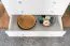 Chest of Drawers Solid Pine Wood White Lacquered Junco 138 | 4 Drawers | 82 x 80 x 42 cm