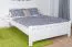 Modern Youth Bed Solid Pine 67 | White | Includes Slatted Frame | 160 x 200 cm | Robust & Stable | Easy Assembly