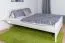 Modern Youth Bed Solid Pine 67 | White | Includes Slatted Frame | 160 x 200 cm | Robust & Stable | Easy Assembly