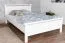 Children's Bed White Solid Pine 69 | Youth Bed 140 x 200 cm | Incl. Slatted Frame | Easy to Combine | Quality