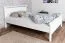 Children's Bed White Solid Pine 69 | Youth Bed 140 x 200 cm | Incl. Slatted Frame | Easy to Combine | Quality