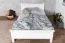 Children's Bed White Solid Pine 69 | Youth Bed 140 x 200 cm | Incl. Slatted Frame | Easy to Combine | Quality