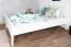Elegant Youth Bed Solid Pine 69 | White | 160 x 200 cm | Slatted Frame Included | Premium Craftsmanship | Easy Assembly