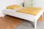 White Children's Bed | Elegant Youth Bed Solid Pine 73 | Slatted Frame Included | 140 x 200 cm | Stable & Durable