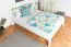 Youth Bed White Solid Pine 73 | Slatted Frame Included | 160 x 200 cm | Durable & Robust | Modern Design