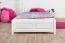 Children's Bed / Youth Bed Solid Pine White Lacquered 78 | 120 x 200 cm | Includes Slatted Frame