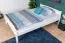 White Children's Bed | Solid Pine | Includes Slatted Frame | 140 x 200 cm | Modern Design