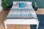 White Children's Bed | Solid Pine | Includes Slatted Frame | 140 x 200 cm | Modern Design
