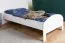 White Children's Bed | Elegant Youth Bed Solid Pine 88 | 90 x 200 cm | Slatted Frame Included | Quick Assembly
