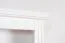 Modern Shelving Unit Solid Pine White Junco 64 | 195 x 80 x 42 cm | 5 Spacious Compartments | Bookcase