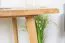 Solid Oak Dining Table Aurornis 70 | Natural Finish | 80 x 80 cm | Modern Design