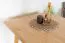 Solid Oak Dining Table Aurornis 70 | Natural Finish | 80 x 80 cm | Modern Design