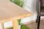 Solid Oak Dining Table Aurornis 70 | Natural Finish | 80 x 80 cm | Modern Design