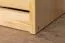 Shoe Cabinet Solid Pine Natural Junco 213 | 3 Tilting Drawers | Space-Saving | 115 x 58 x 30 cm