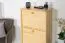 Shoe Cabinet Solid Pine Natural Junco 213 | 3 Tilting Drawers | Space-Saving | 115 x 58 x 30 cm