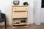 Shoe Cabinet Solid Pine Natural Junco 217 | 98 x 72 x 30 cm | Space-Saving Storage | 2 Tilting Drawers