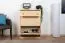 Shoe Cabinet Solid Pine Natural Junco 217 | 98 x 72 x 30 cm | Space-Saving Storage | 2 Tilting Drawers