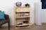 Shoe Cabinet Solid Pine Natural Junco 217 | 98 x 72 x 30 cm | Space-Saving Storage | 2 Tilting Drawers
