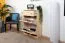 Shoe Cabinet Solid Pine Natural Junco 217 | 98 x 72 x 30 cm | Space-Saving Storage | 2 Tilting Drawers