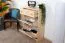 Shoe Cabinet Solid Pine Natural Junco 217 | 98 x 72 x 30 cm | Space-Saving Storage | 2 Tilting Drawers