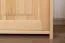 Nightstand Solid Pine Wood Natural Finish Junco 131 | 65 x 40 x 35 cm | Modern Design | 1 Drawer