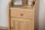 Nightstand Solid Pine Wood Natural Finish Junco 131 | 65 x 40 x 35 cm | Modern Design | 1 Drawer