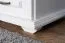 Small Chest of Drawers | Solid Pine Nightstand Pipilo 26 | White | 58 x 53 x 54 cm | 3 Drawers | Durable & Robust