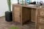 Desk Sardona 02, Colour: Oak Brown - 80 x 167 x 62 cm (h x w x d)