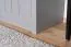 Segnas 08 Wardrobe Grey | 198 x 62 x 42 cm | 1 Door, 2 Drawers, Clothes Rail | Country House Style