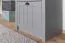 Segnas 08 Wardrobe Grey | 198 x 62 x 42 cm | 1 Door, 2 Drawers, Clothes Rail | Country House Style
