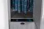 Segnas 08 Wardrobe Grey | 198 x 62 x 42 cm | 1 Door, 2 Drawers, Clothes Rail | Country House Style
