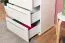 Dresser Siumu 17 | Beige / Beige High Gloss | 135 x 60 x 45 cm | 5 Drawers | Modern Soft Close