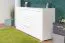 Chest of Drawers Siumu 13 | White / High Gloss | 85 x 153 x 45 cm | 2 Doors, 3 Drawers, Soft Close