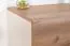 Papauta 22 Bedside Cabinet | Cashmere & Dark Oak | 45 x 60 x 45 cm | Modern Design | 2 Drawers