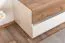 Papauta 22 Bedside Cabinet | Cashmere & Dark Oak | 45 x 60 x 45 cm | Modern Design | 2 Drawers