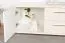 TV Base Unit Garim 26 | Beige High Gloss | 46 x 135 x 45 cm | Modern Soft Close Storage