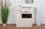 Garim 14 Display Case | Beige High Gloss | 123 x 90 x 40 cm | Glass & Wood Shelves | Soft Close
