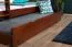 Bunk Bed 90 x 200 cm Easy Premium Line K17/n | Solid Beech Wood | Dark Brown Lacquer | Convertible | 2 Cover Panels