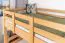 Bunk Bed 90 x 200 cm Easy Premium Line K17/n | Solid Beech Wood | Natural Lacquer | Convertible | Includes Berth & 2 Cover Panels