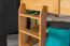 Bunk Bed Easy Premium Line K19/n | Solid Beech Wood | Natural Finish | Convertible | 90 x 190 cm