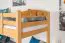 Bunk Bed Easy Premium Line K19/n | Solid Beech Wood | Natural Finish | Convertible | 90 x 190 cm