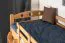 Bunk Bed Easy Premium Line K19/n | Solid Beech Wood | Natural Finish | Convertible | 90 x 190 cm