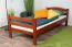 Loft bed 90 x 200 cm, "Easy Premium Line" K22/n, solid beech wood cherry, convertible