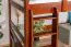 Loft Bed 90 x 190 cm "Easy Premium Line" K22/n | Solid Beech Wood | Dark Brown | Convertible Design