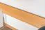 Loft bed 140 x 200 cm "Easy Premium Line" K23/n, solid beech wood natural lacquered, divisible