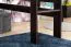 Loft bed 140 x 200 cm "Easy Premium Line" K23/n, solid beech wood chocolate brown lacquered, divisible
