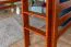 Loft bed 160 x 200 cm "Easy Premium Line" K23/n, solid beech wood cherry-colored lacquered, divisible