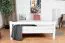 Loft bed 160 x 200 cm "Easy Premium Line" K23/n, solid beech wood white lacquered, divisible