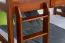 Bunk Bed 160 x 200 cm "Easy Premium Line" K24/n | Solid Beech, Cherry Finish | Convertible to Two Beds | Modern, Safe Design