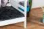 Bunk Bed 160 x 190 cm | Easy Premium Line K24/n | Solid Beech Wood | White Lacquered | Convertible